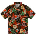 Cleveland Browns Hawaiian Shirt - Hibiscus Tiki Jungle | Hula Hawaiian Shirts