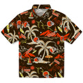 Cleveland Browns Hawaiian Shirt - Palm Tree Island | Hula Hawaiian Shirts