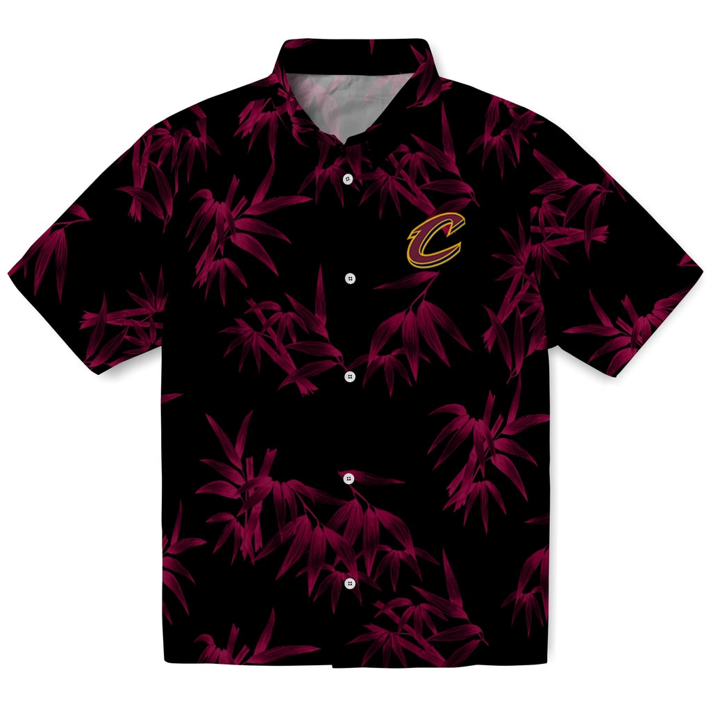 Cleveland Cavaliers Hawaiian Shirt - Bamboo Branches | Hula Hawaiian Shirts