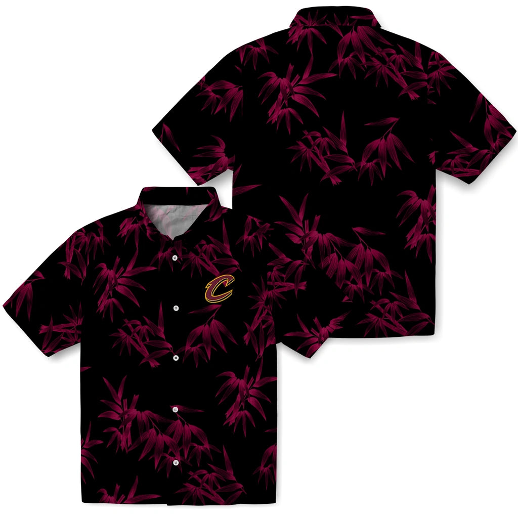 Cleveland Cavaliers Hawaiian Shirt - Bamboo Branches | Hula Hawaiian Shirts
