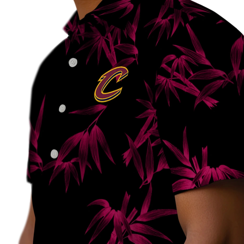 Cleveland Cavaliers Hawaiian Shirt - Bamboo Branches | Hula Hawaiian Shirts