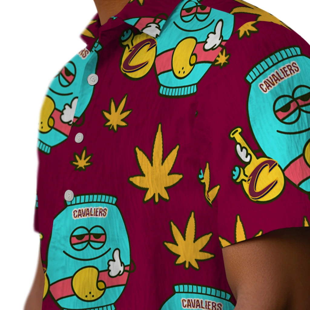 Cleveland Cavaliers Hawaiian Shirt - Chill Vibe | Hula Hawaiian Shirts