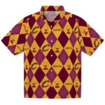 Cleveland Cavaliers Hawaiian Shirt - Golfing Plaid | Hula Hawaiian Shirts