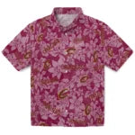 Cleveland Cavaliers Hawaiian Shirt - Hibiscus Oasis | Hula Hawaiian Shirts