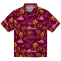 Cleveland Cavaliers Hawaiian Shirt - Palm And Clouds | Hula Hawaiian Shirts