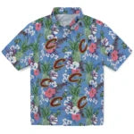 Cleveland Cavaliers Hawaiian Shirt - Pineapple Bouquet | Hula Hawaiian Shirts