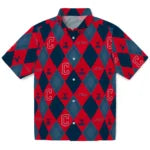 Cleveland Guardians Hawaiian Shirt - Golfing Plaid | Hula Hawaiian Shirts