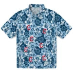 Cleveland Guardians Hawaiian Shirt - Hibiscus Blooms | Hula Hawaiian Shirts