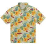 Cleveland Guardians Hawaiian Shirt - Hibiscus Mood | Hula Hawaiian Shirts