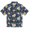 Coastal Carolina Chanticleers Hawaiian Shirt - Flamingo Hibiscus | Hula Hawaiian Shirts