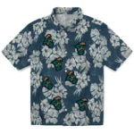 Coastal Carolina Chanticleers Hawaiian Shirt - Hibiscus Flowers | Hula Hawaiian Shirts