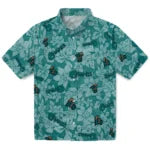 Coastal Carolina Chanticleers Hawaiian Shirt - Hibiscus Oasis | Hula Hawaiian Shirts