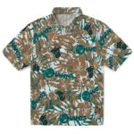 Coastal Carolina Chanticleers Hawaiian Shirt - Hibiscus Overlay | Hula Hawaiian Shirts