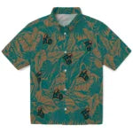 Coastal Carolina Chanticleers Hawaiian Shirt - Monstera Layer | Hula Hawaiian Shirts