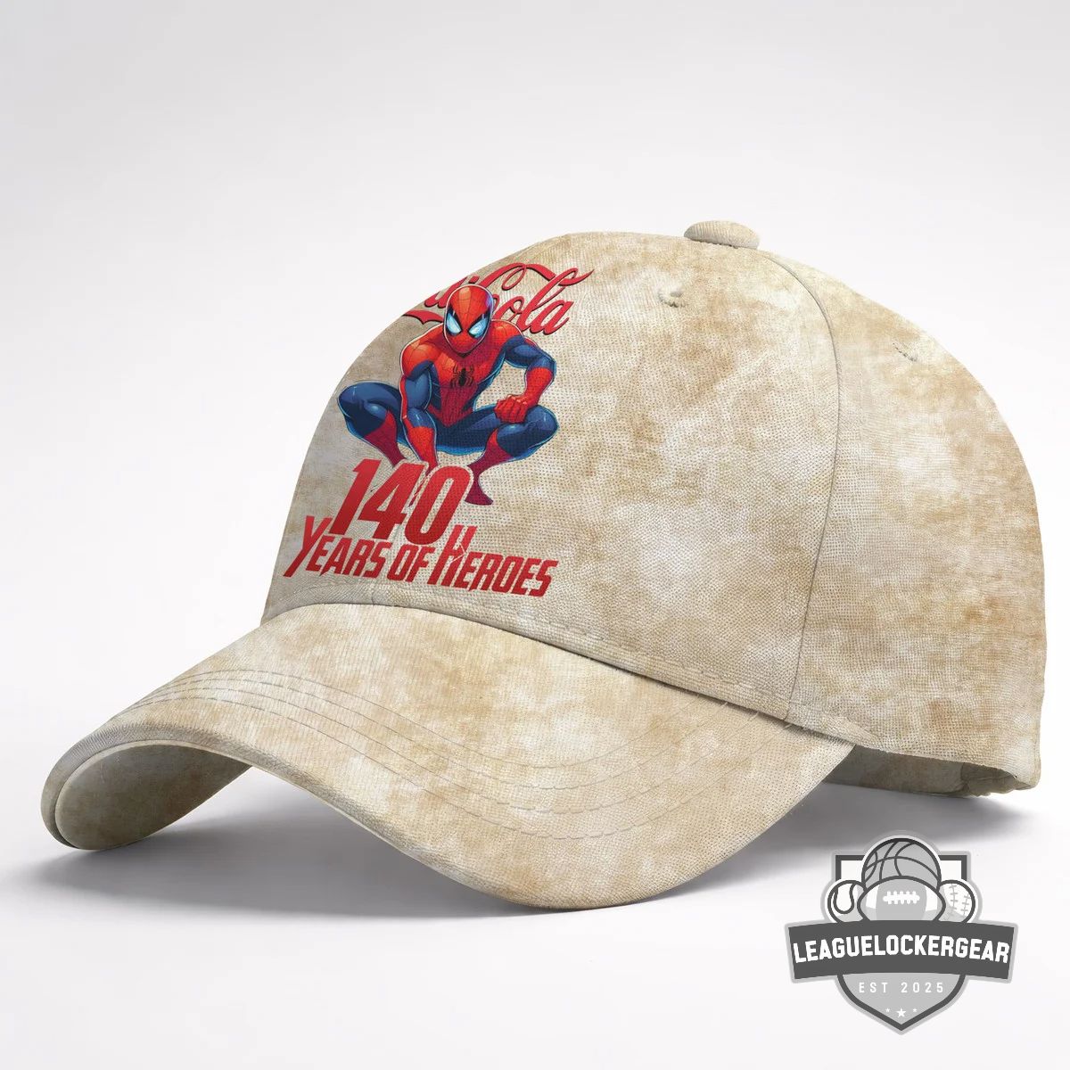 Coca-Cola Spider-Man 140 Years of Heroes Cap - LeagueLockerGear