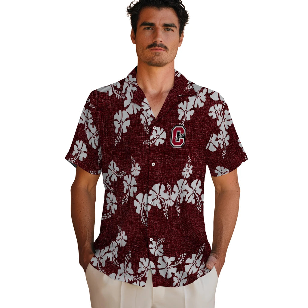 Colgate Raiders Hawaiian Shirt - 50th State Flower | Hula Hawaiian Shirts
