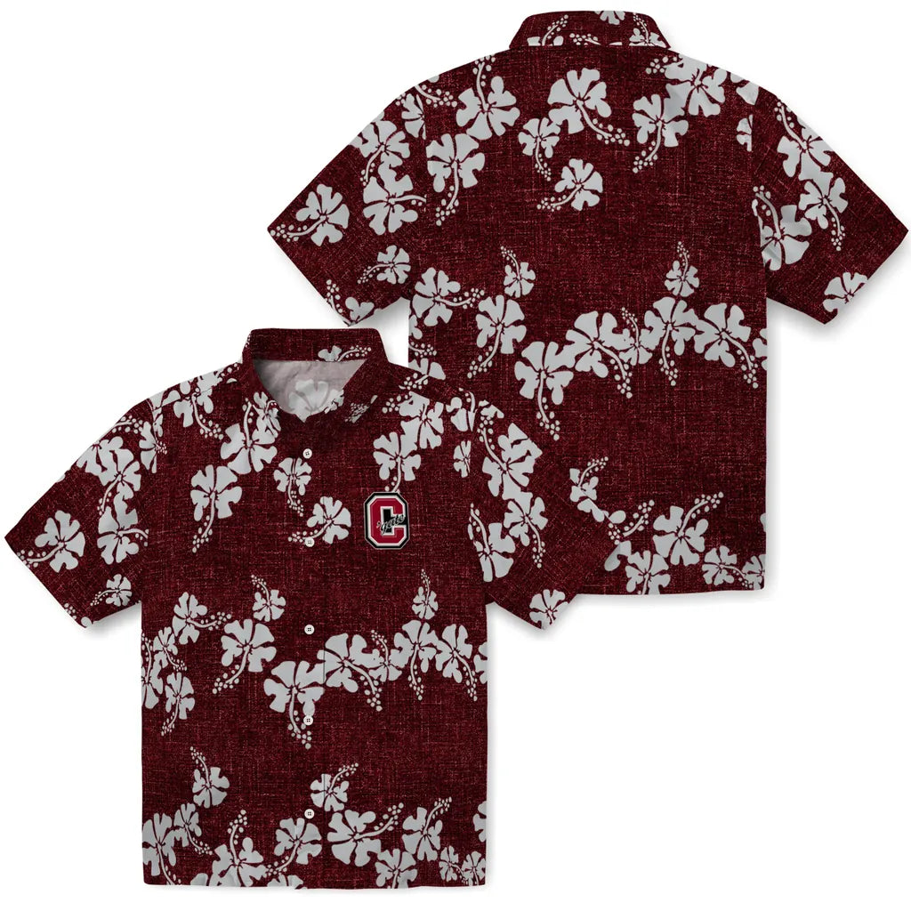 Colgate Raiders Hawaiian Shirt - 50th State Flower | Hula Hawaiian Shirts
