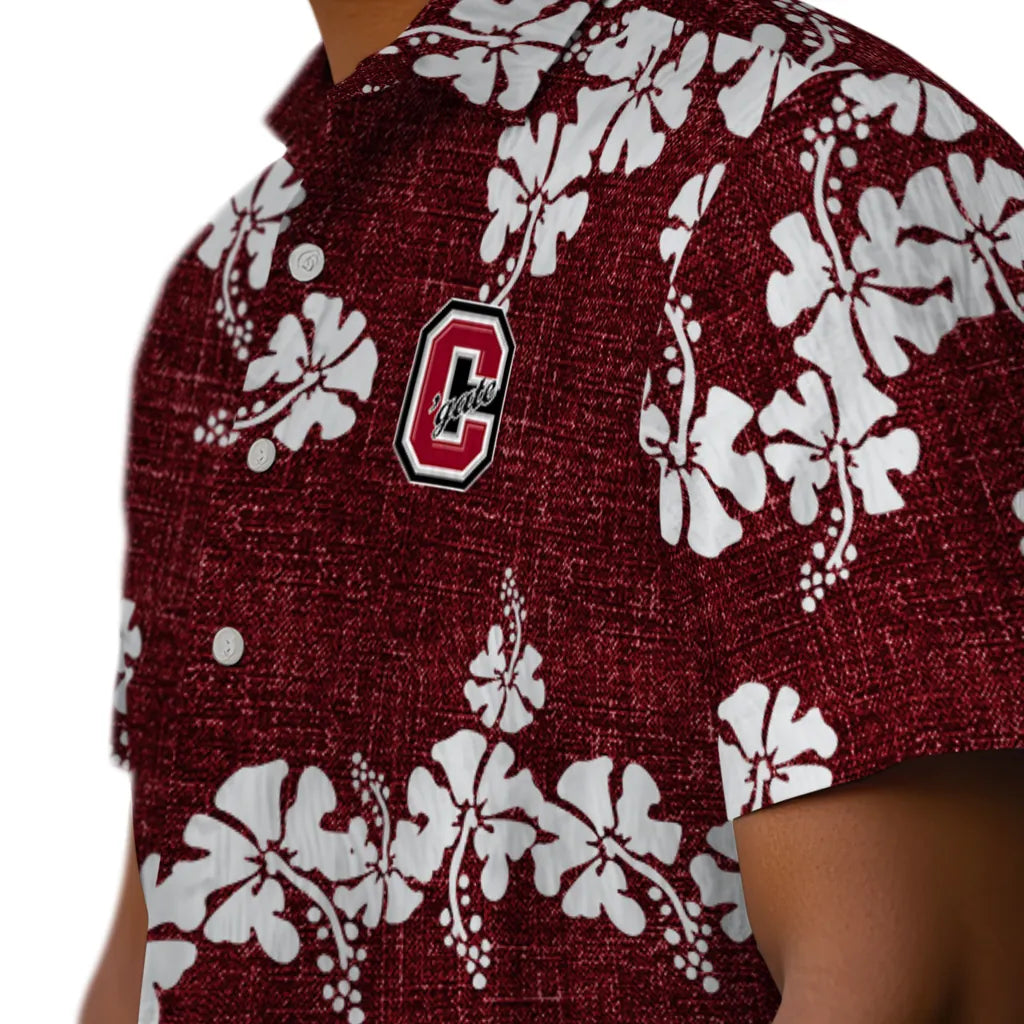 Colgate Raiders Hawaiian Shirt - 50th State Flower | Hula Hawaiian Shirts