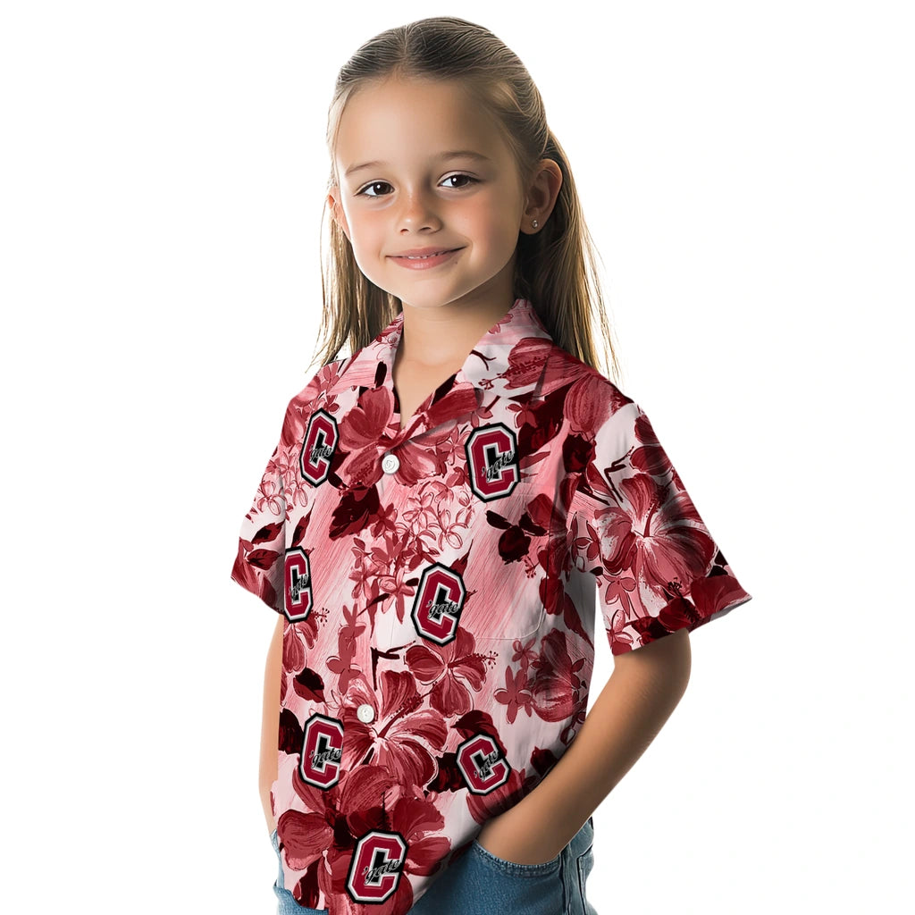Colgate Raiders Hawaiian Shirt - Hibiscus Arrangement | Hula Hawaiian Shirts