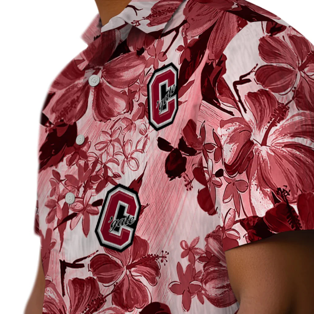 Colgate Raiders Hawaiian Shirt - Hibiscus Arrangement | Hula Hawaiian Shirts