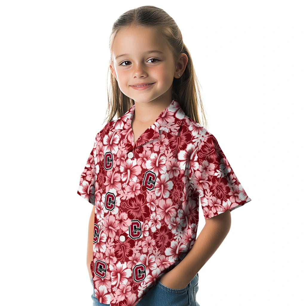 Colgate Raiders Hawaiian Shirt - Hibiscus Blooms | Hula Hawaiian Shirts