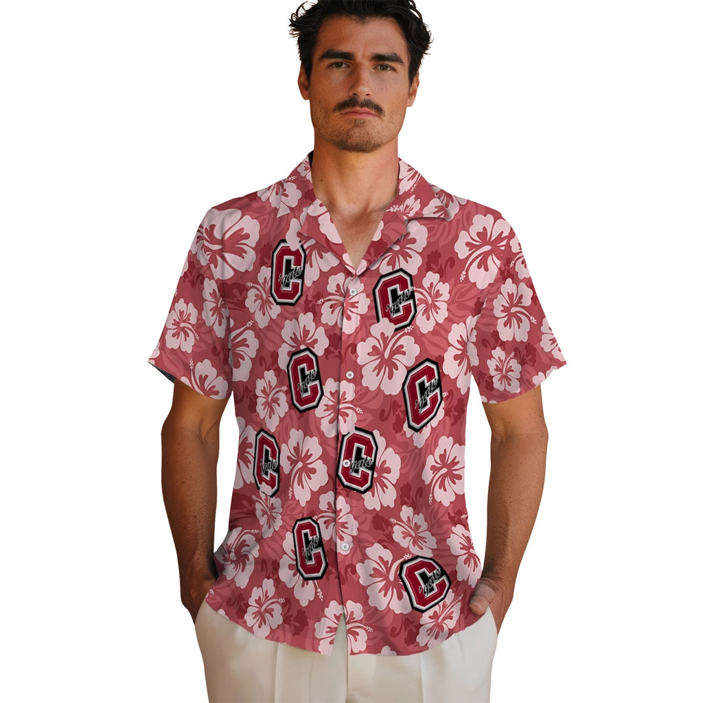 Colgate Raiders Hawaiian Shirt - Hibiscus Cluster | Hula Hawaiian Shirts