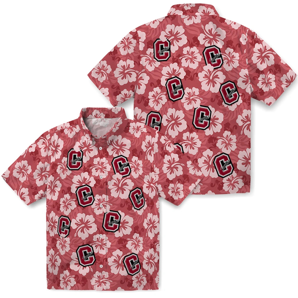 Colgate Raiders Hawaiian Shirt - Hibiscus Cluster | Hula Hawaiian Shirts
