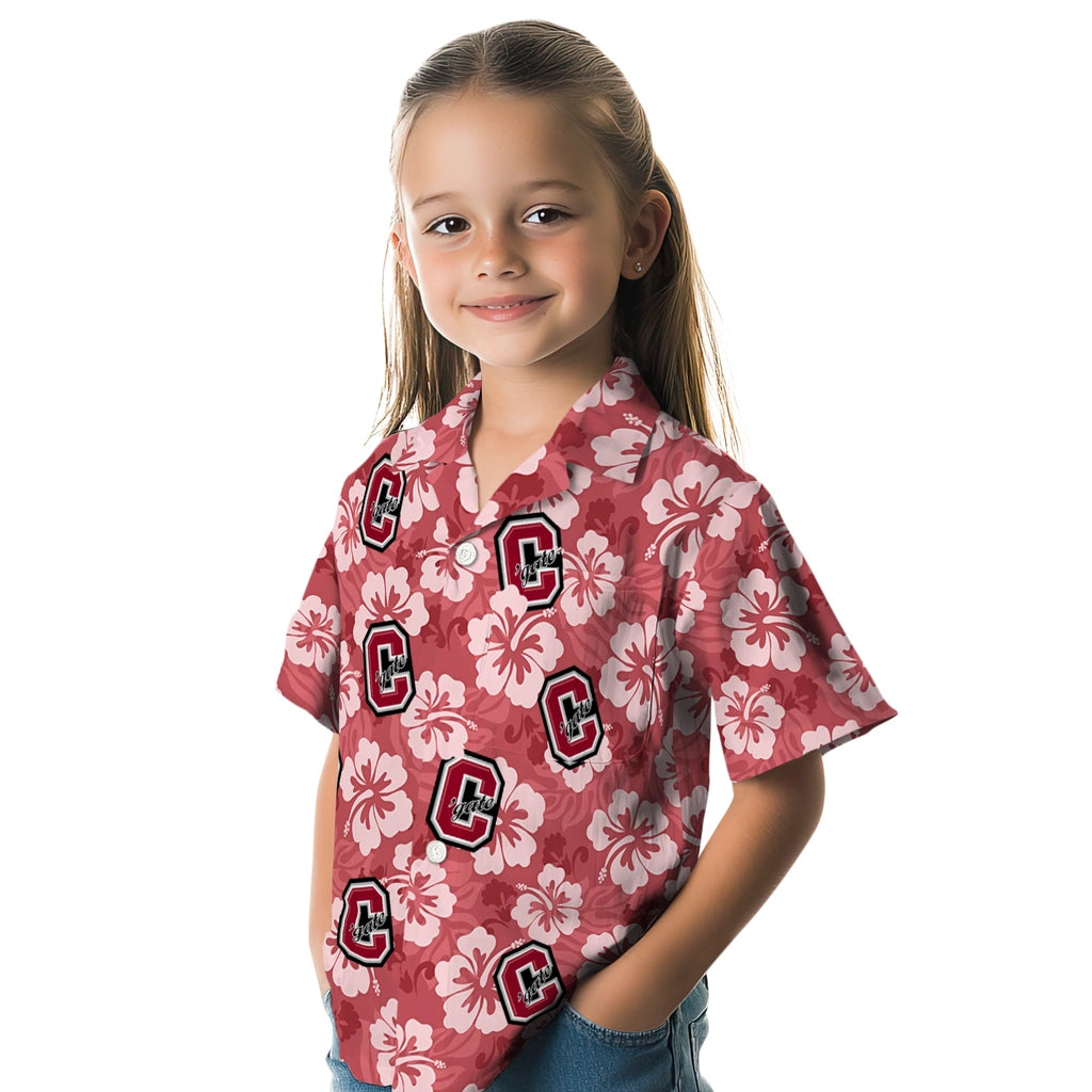 Colgate Raiders Hawaiian Shirt - Hibiscus Cluster | Hula Hawaiian Shirts