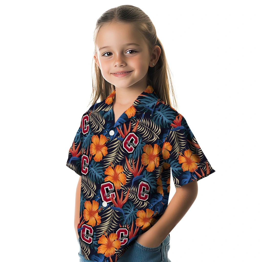 Colgate Raiders Hawaiian Shirt - Hibiscus Foliage | Hula Hawaiian Shirts