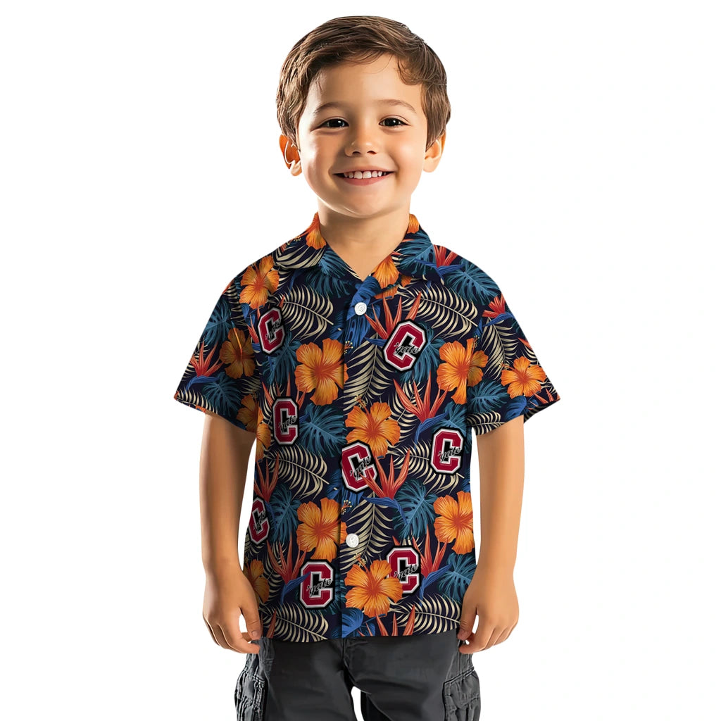 Colgate Raiders Hawaiian Shirt - Hibiscus Foliage | Hula Hawaiian Shirts