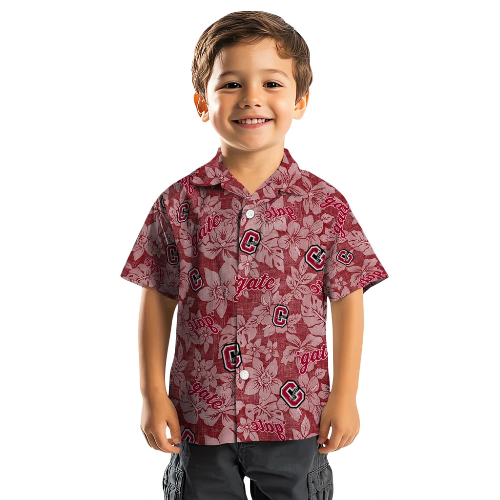 Colgate Raiders Hawaiian Shirt - Hibiscus Oasis | Hula Hawaiian Shirts