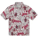 Colgate Raiders Hawaiian Shirt - Hibiscus Overlay | Hula Hawaiian Shirts