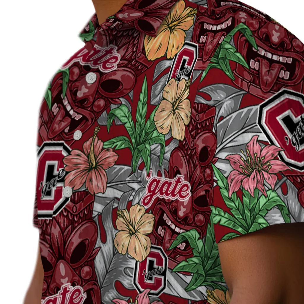 Colgate Raiders Hawaiian Shirt - Hibiscus Tiki Jungle | Hula Hawaiian Shirts