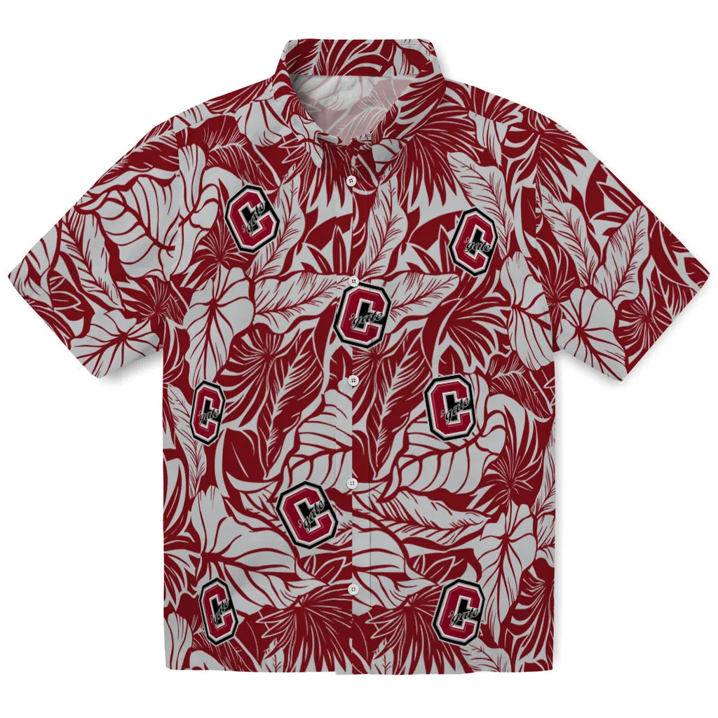 Colgate Raiders Hawaiian Shirt - Monstera Layer | Hula Hawaiian Shirts