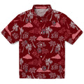 Colgate Raiders Hawaiian Shirt - Palm And Clouds | Hula Hawaiian Shirts