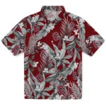 Colgate Raiders Hawaiian Shirt - Palm Leaves | Hula Hawaiian Shirts