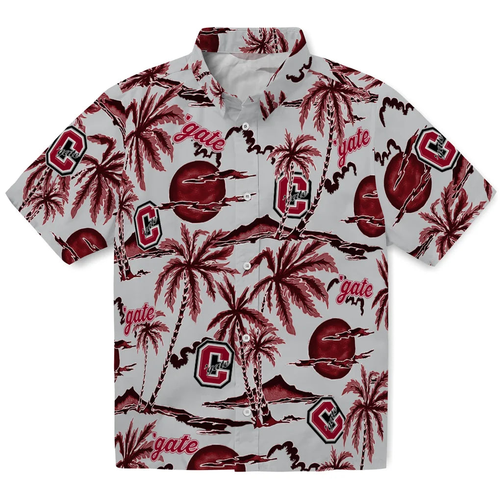 Colgate Raiders Hawaiian Shirt - Palm Sunset | Hula Hawaiian Shirts