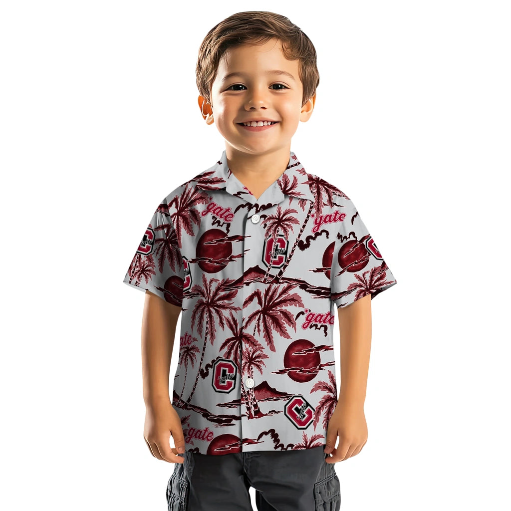 Colgate Raiders Hawaiian Shirt - Palm Sunset | Hula Hawaiian Shirts