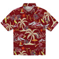 Colgate Raiders Hawaiian Shirt - Palm Tree Island | Hula Hawaiian Shirts