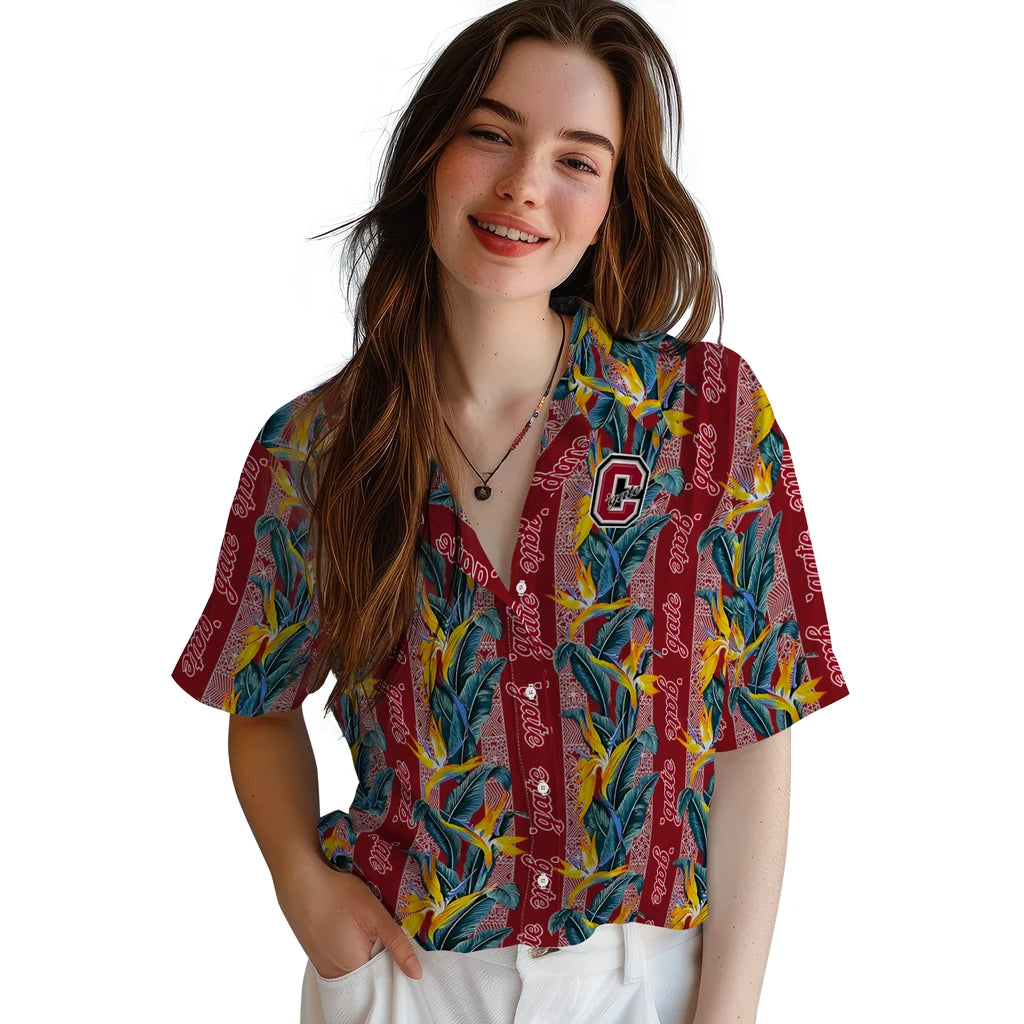 Colgate Raiders Hawaiian Shirt - Paradise Vines | Hula Hawaiian Shirts
