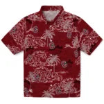 Colgate Raiders Hawaiian Shirt - Wave Palm | Hula Hawaiian Shirts