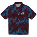 Colorado Avalanche Hawaiian Shirt - 50th State Flower | Hula Hawaiian Shirts