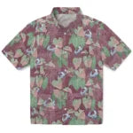 Colorado Avalanche Hawaiian Shirt - Anthurium Overlay | Hula Hawaiian Shirts