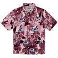 Colorado Avalanche Hawaiian Shirt - Hibiscus Arrangement | Hula Hawaiian Shirts