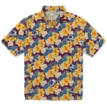 Colorado Avalanche Hawaiian Shirt - Hibiscus Tropics | Hula Hawaiian Shirts