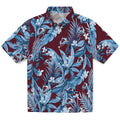Colorado Avalanche Hawaiian Shirt - Palm Leaves | Hula Hawaiian Shirts