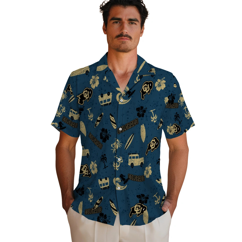 Colorado Buffaloes Hawaiian Shirt - Beach Vibe | Hula Hawaiian Shirts