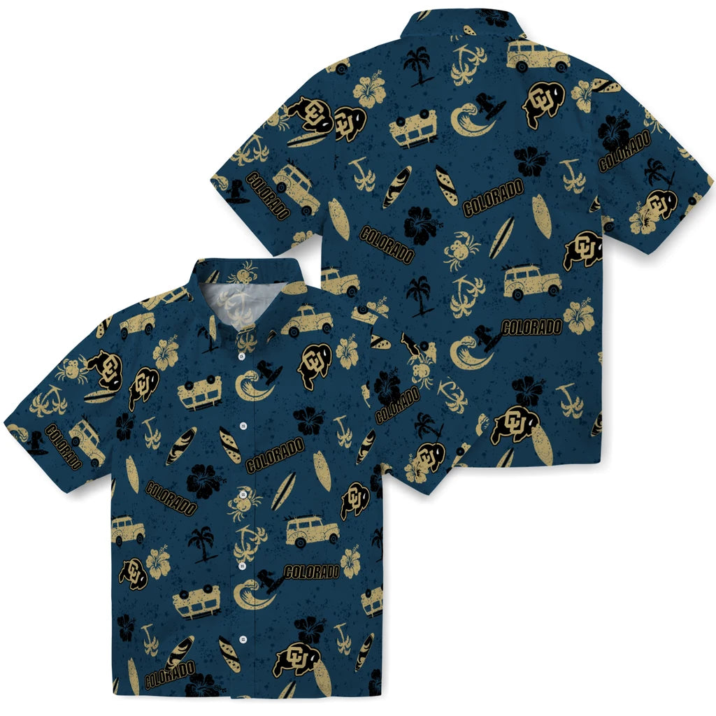 Colorado Buffaloes Hawaiian Shirt - Beach Vibe | Hula Hawaiian Shirts