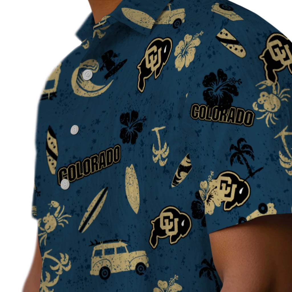 Colorado Buffaloes Hawaiian Shirt - Beach Vibe | Hula Hawaiian Shirts