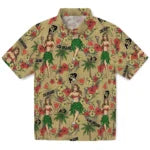 Colorado Buffaloes Hawaiian Shirt - Hawaiian Girls Design | Hula Hawaiian Shirts
